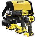 Stanley Fatmax Kit Trapano Avvitatore A Percussione 20 V Avvitatore A Impulsi 20