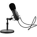 microfono radium 600 g2 usb cardioide con controllo volume e tasto muto
