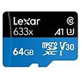 Lexar Scheda Microsdxc 64gb 633x Ad Alte Prestazioni