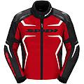 giacca race-evo h2out nero / rosso / bianco rosso s