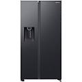 frigorifero americano rs64dg5303b1 no frost 178cm 628l e nero inox wifi