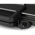 bistecchiera 2000w piastre grill 31x22 black tcg3323
