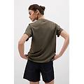 maglia manica corta con taschino in cotone ultrafresh donna verde taglia l