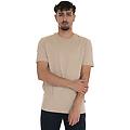 t-shirt girocollo mezza manica thompson01 beige