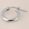 orecchini a cerchio toujours oro bianco collezione toujours oro bianco