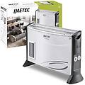 eco rapid interno grigio bianco 2000 w stufa elettrica a convezione