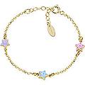 bracciale con charms fissi bambino argento 925 gioiello junior brj3stgm3