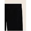 pantaloni sportivi slim fit con coulisse e dettagli ricamati nero donna large