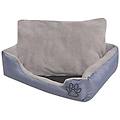 - cuccia per cani con cuscino imbottito taglia m grigio