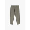 pantaloni slim-fit a tinta unita