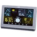 stazione meteo con grande display a colori lcd comandi touch radiocontrollato 12/24 barometro hpa e