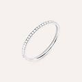 anello eternity grace oro bianco diamante collezione grace misura 61 oro bianco