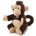 peluche puppets marionetta scimmia marrone e beige