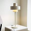 lampada da tavolo stoke bianco stucco altezza 49 5 cm