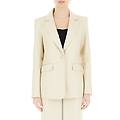 blazer in similpelle
