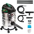 ashley kombo 4 in 1 bidone aspiratutto multifunzione fusto inox 14+14 lt 1200 w