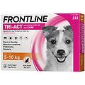 frontline tri-act spot-on cani 5-10kg 3x1ml soluzione efficace