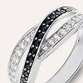 anello fantasia silver shine argento rodiato cubic zirconia collezione silver shine misura 56