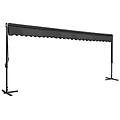 - tenda parasole con piedistallo 600x300 cm antracite