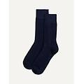 calze corte da uomo con cashmere / blu notte / tu blu notte
