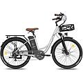 fafrees. f26 lasting bicicletta elettrica250w 36v20. 3ah grigio bici da citta ritiro gratis