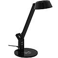 lampada da tavolo led banderalo nero luce con 3 temperature di colore 700 lumen