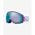 maschera flight tracker matte lilac con lente prizm snow sapphire iridium