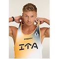 canotta uomo beach volley italia 2025/26 con protezione uv giallo uomo small