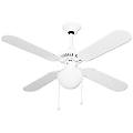 homegarden ventilatore a soffitto fly t105 con luce diametro 105 cm