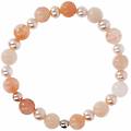bracciale donna gioielli by milor wsst01214. pink