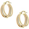 orecchini donna oro giallo bianco rosa gl101029
