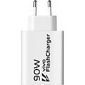 caricabatterie x200 pro 90w flashcharge usb-c bianco