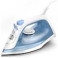 - ferro da stiro a vapore serie 1000 dst1030/20 piastra antiaderente potenza 2000 w blu / bianco