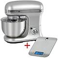 impastatrice professionale 1200w acciaio inox 5l con 8 livelli velocità e movimento