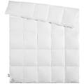 piumino star estivo in piuma 155x220 cm (lxl) bianco