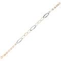 bracciale donna oro bianco giallo gl102040