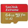 extreme 64gb microsdxc uhs-i classe 10