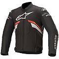 giubbotto moto t-gp plus r v3 bianco fluo rosso taglia l