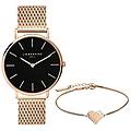 - set orologio da polso e bracciale. ls-0090-mqb
