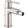 rubinetto per bidet lineare cromo spazzolato
