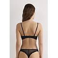reggiseno push-up bellissima in pizzo donna nero taglia 2b