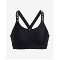 reggiseno infinity high full zip nero bianco s