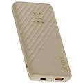 - powerbank 10 000mah usb-a/usb-c modello go2 fastcharge 15w compatto beige