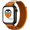 plus smartwatch ed. valencia cinturino in tessuto nero arancione non include sim