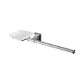 portofino porta salviette 40 cm con porta sapone destra bidet cromato codice prod b3274dcr-van