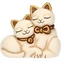 coppia gattini in ceramica