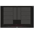 - piano cottura ex875lyv1e a induzione con flexinduction zone da 81. 2 cm colore nero