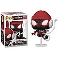 - marvel's spider-man pop! games vinyl figure miles morales winter suit 9 cm