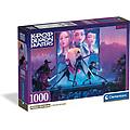 s. p. a. k-pop demon hunter huntrix puzzle 1000 pezzi