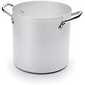pentola in alluminio con due maniglie in acciaio inox spessore 3 mm diam. 36cm